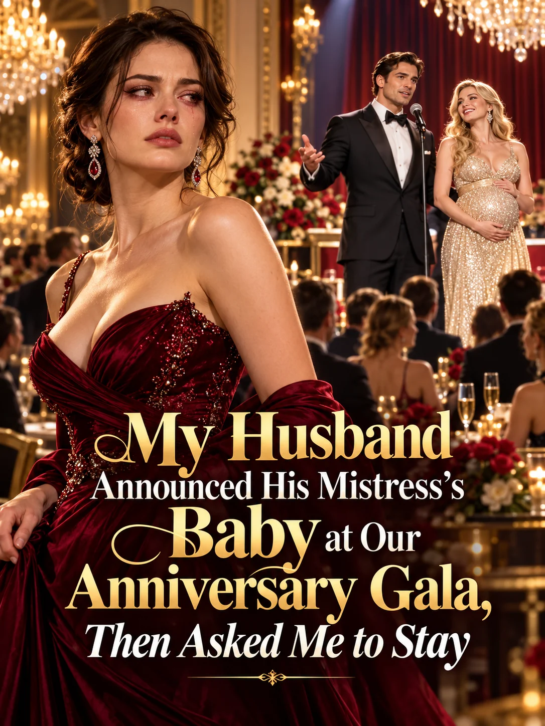 My Husband Announced His Mistress’s Baby at Our Anniversary Gala, Then Asked Me to Stay Novel Cover