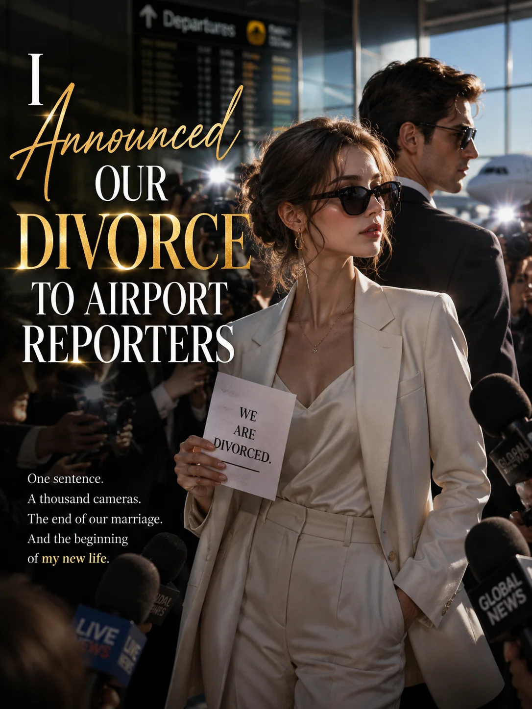 I Announced Our Divorce To Airport Reporters Novel Cover