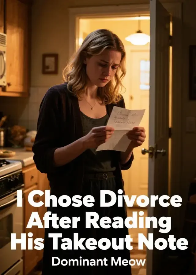 I Chose Divorce After Reading His Takeout Note