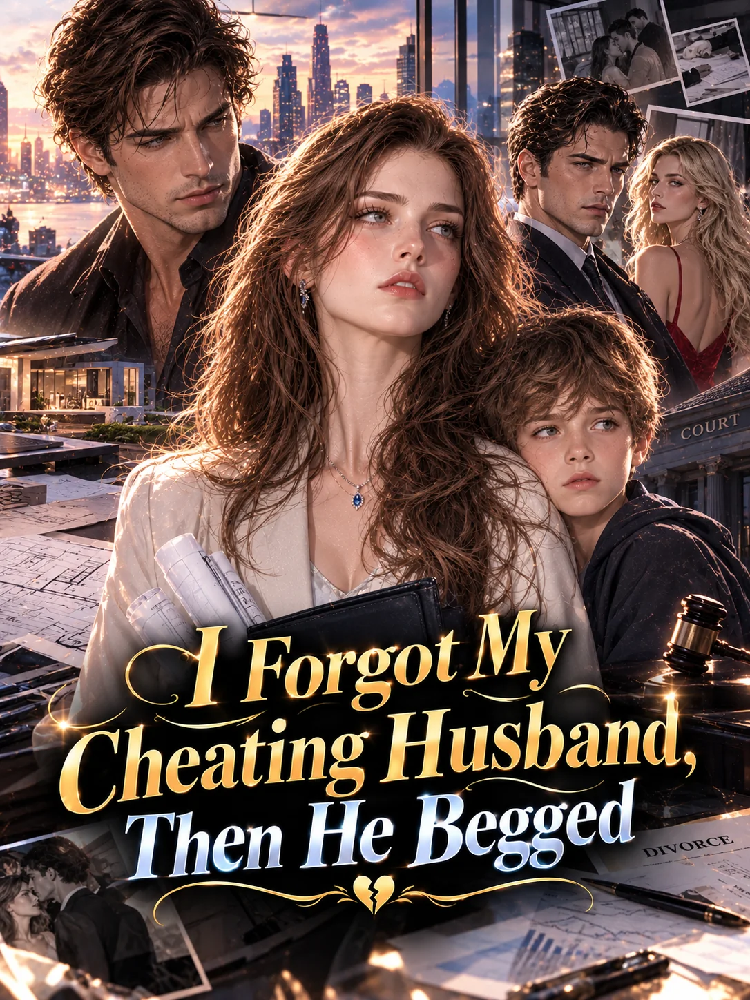 I Forgot My Cheating Husband, Then He Begged Novel Cover