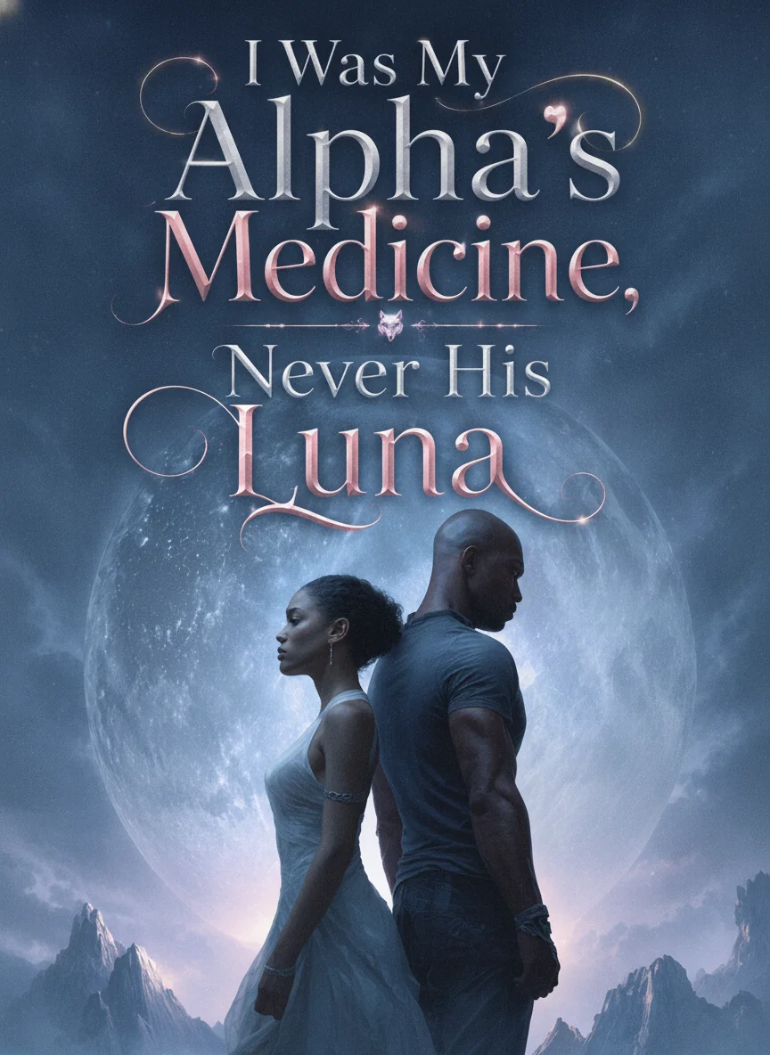 I Was My Alpha’s Medicine, Never His Luna Novel Cover