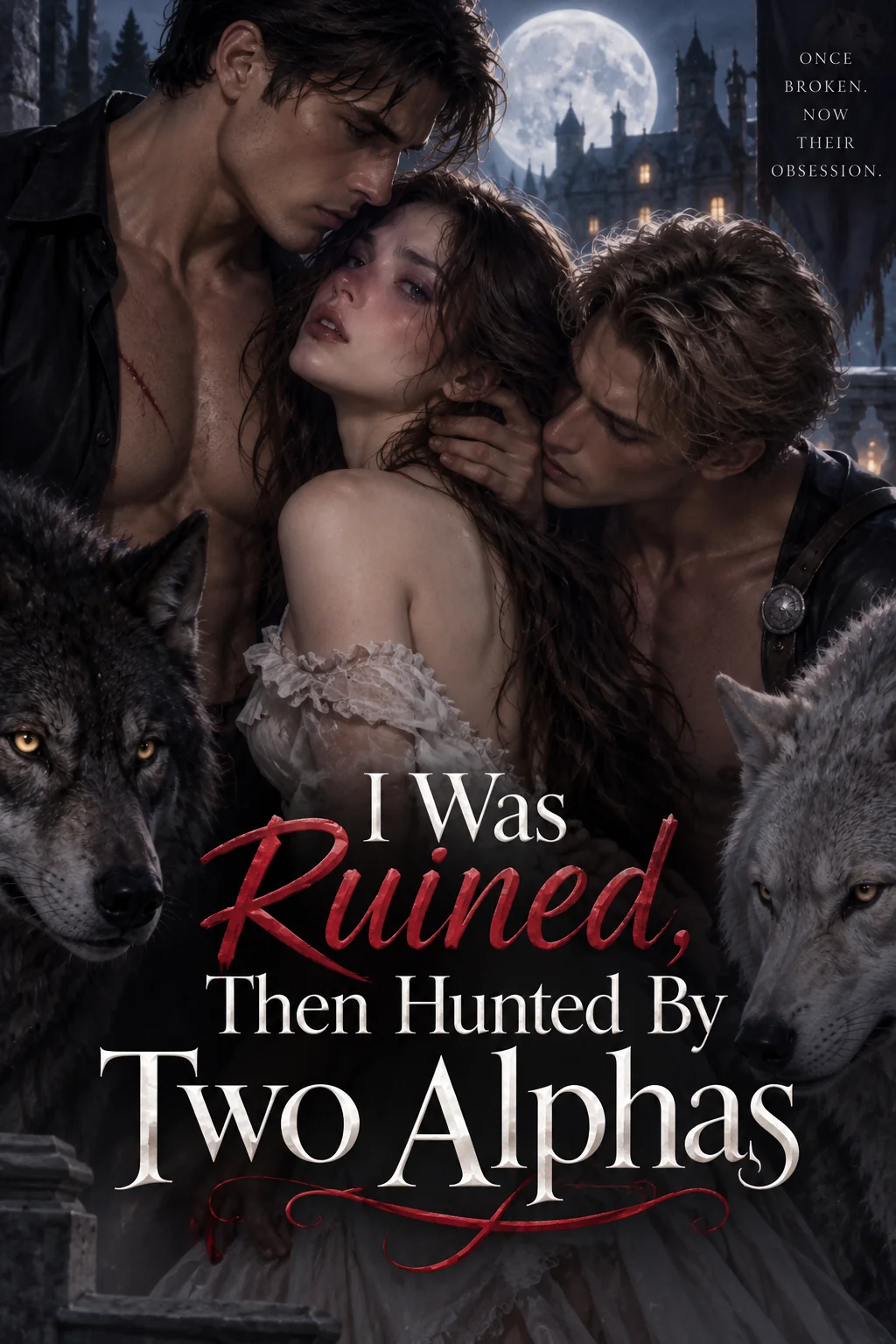 I Was Ruined, Then Hunted By Two Alphas Novel Cover