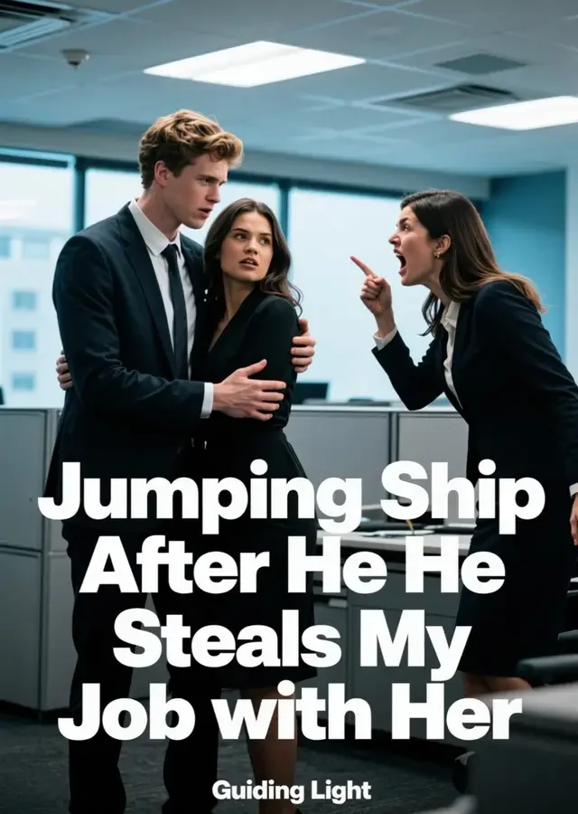 Jumping Ship After He Steals My Job with Her Novel Cover