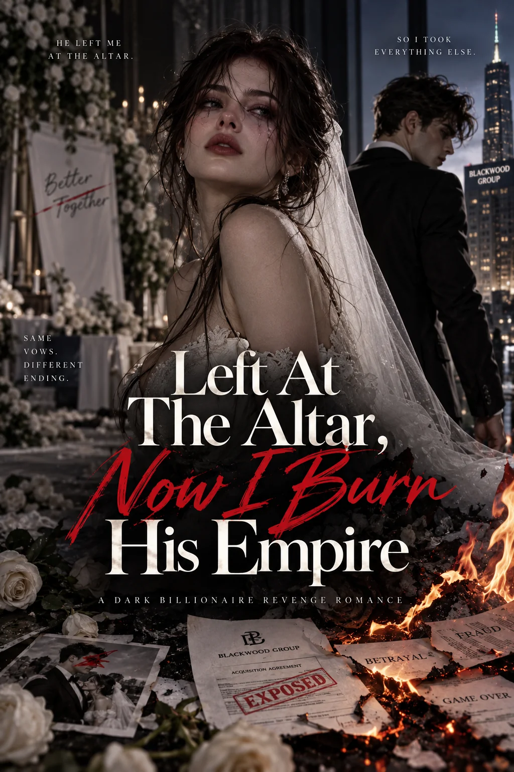 Left At The Altar, Now I Burn His Empire Novel Cover