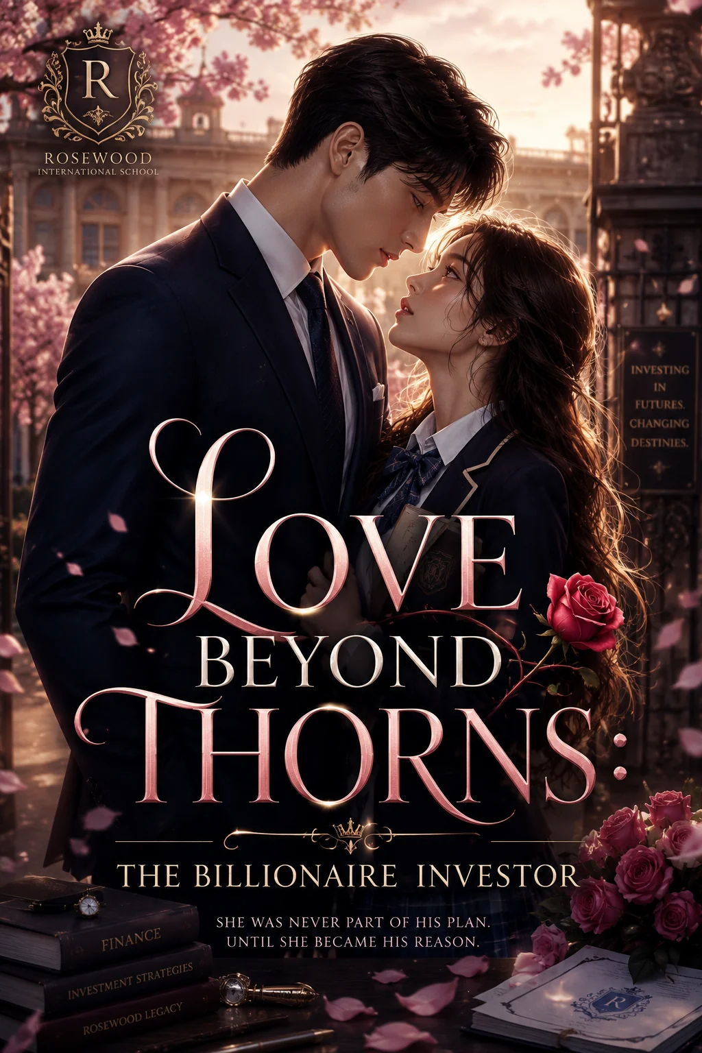 LOVE BEYOND THORNS: THE BILLIONAIRE INVESTOR Novel Cover