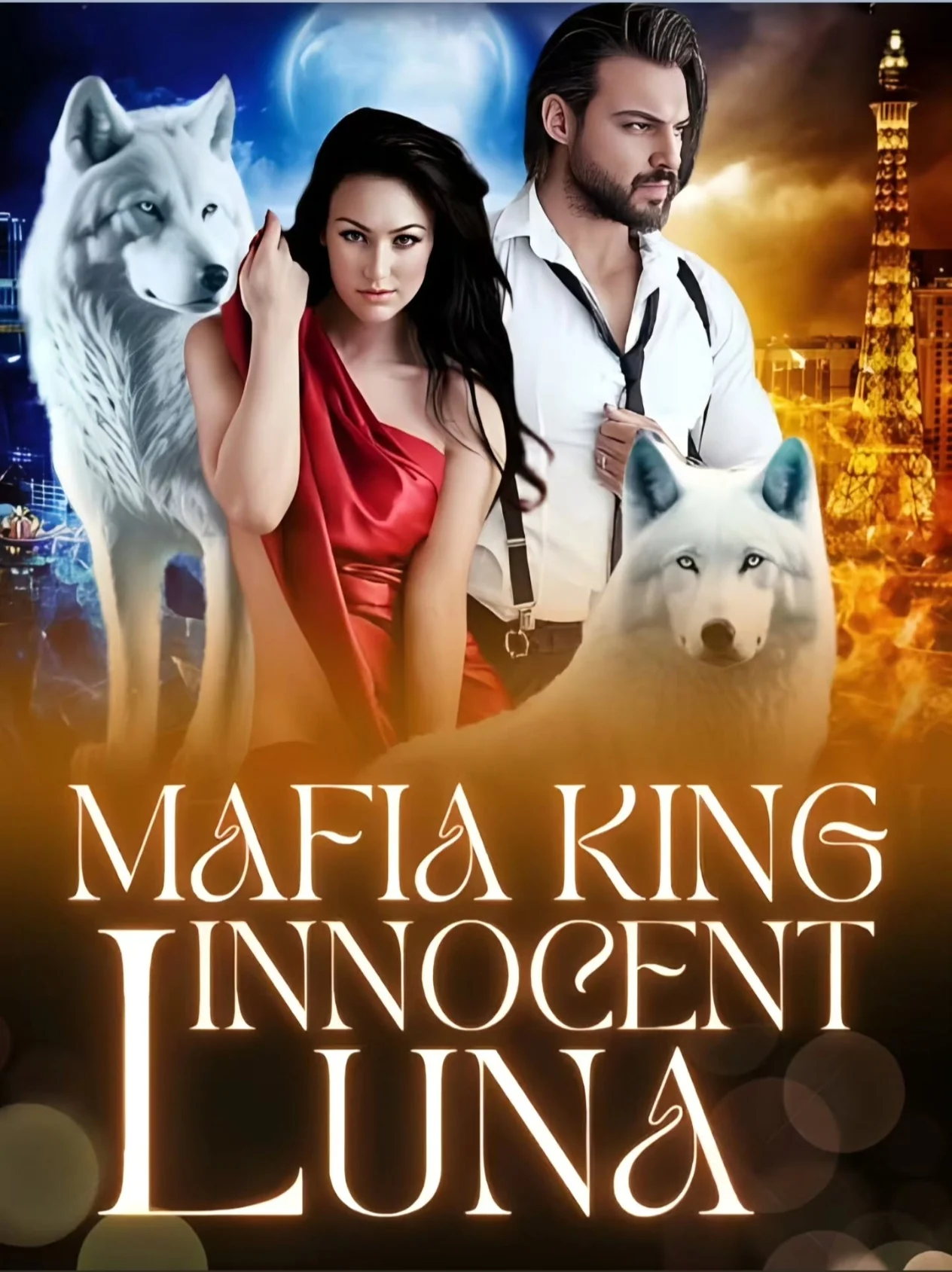 Mafia King Innocent Luna Novel Cover