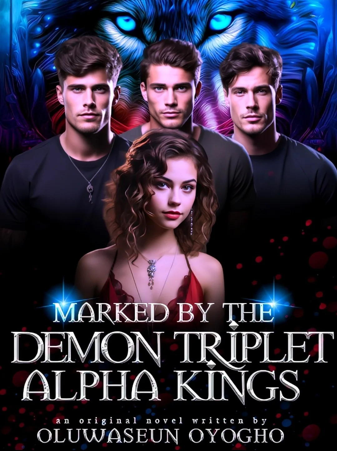 Marked By The Demon Triplet Alpha Kings  Novel Cover