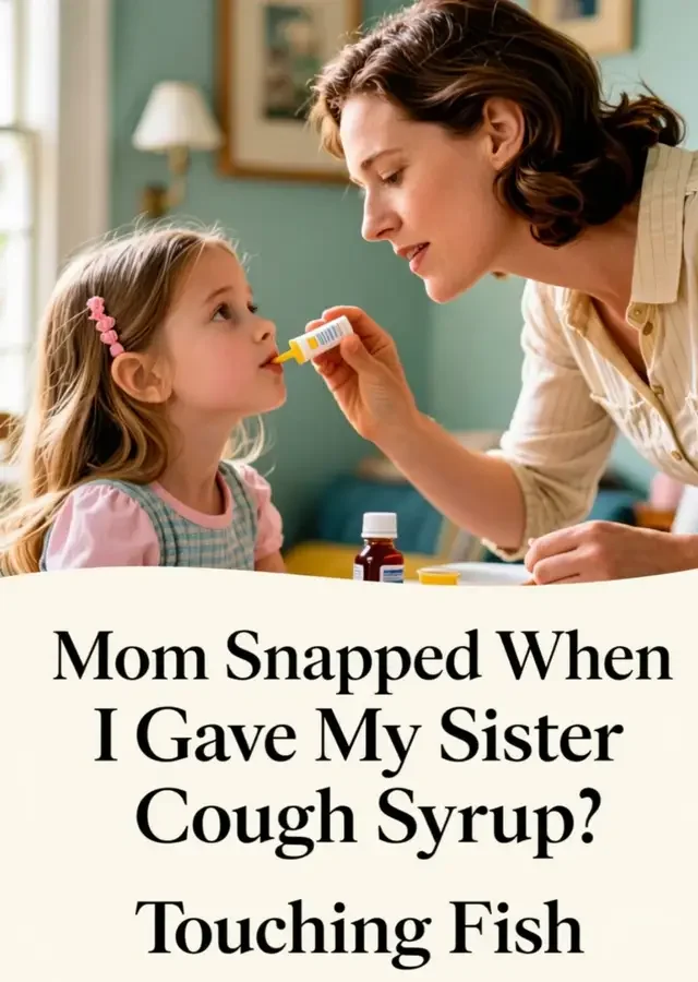 Mom Snapped When I Gave My Sister Cough Syrup