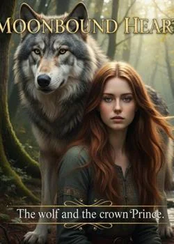 Moon bound Hearts: The Wolf and the Crown Prince Novel Cover