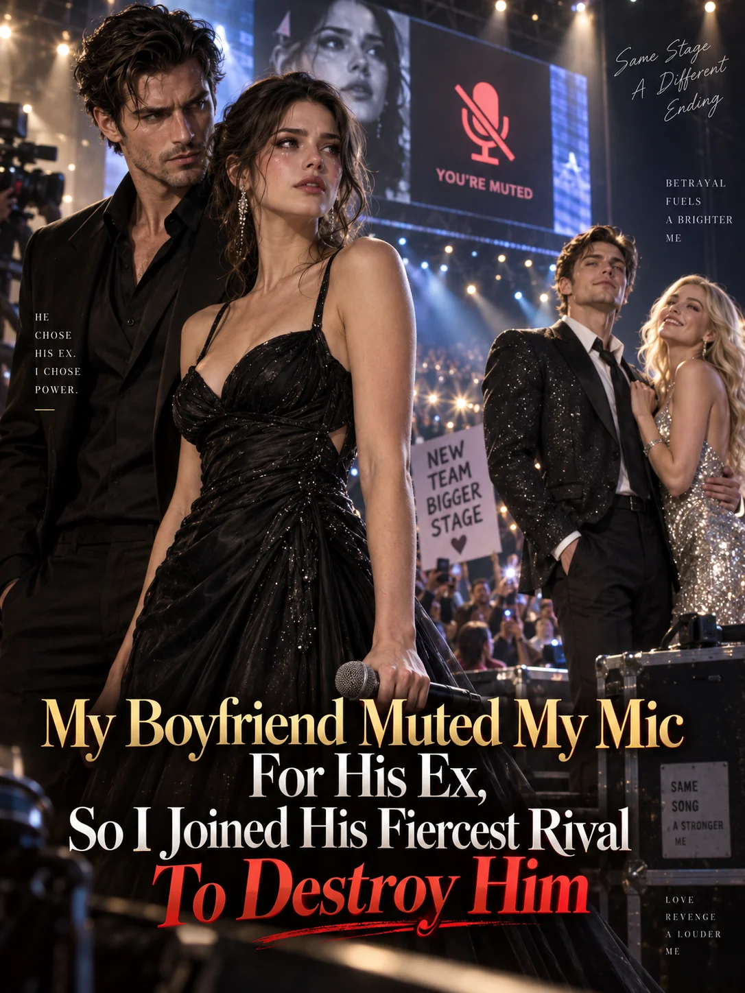 My Boyfriend Muted My Mic For His Ex, So I Joined His Fiercest Rival To Destroy Him Novel Cover