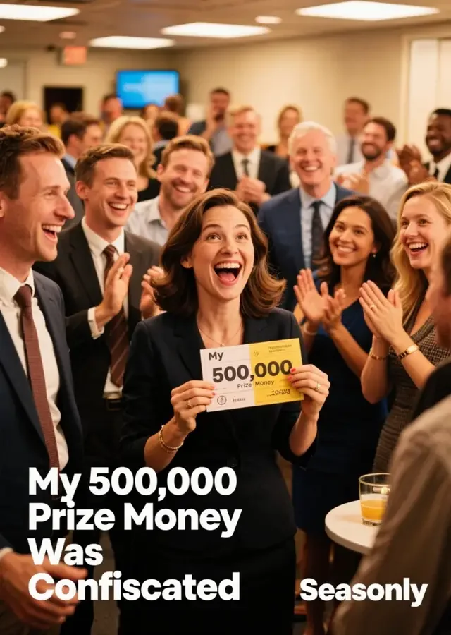 My 500,000 Prize Money Was Confiscated