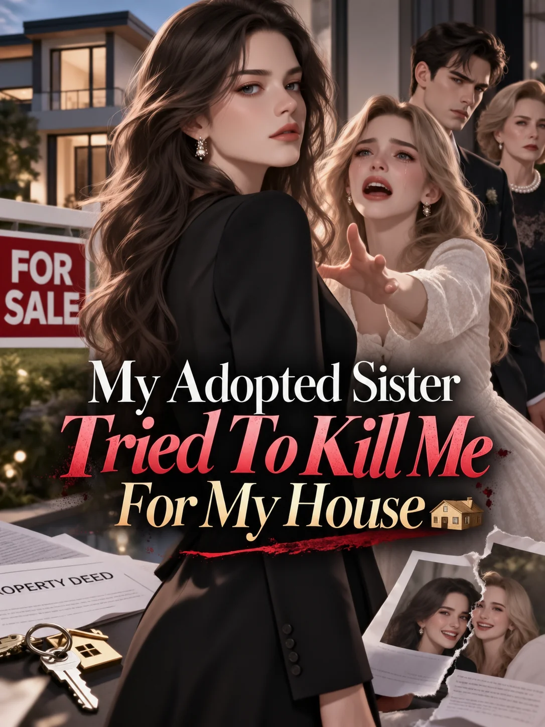 My Adopted Sister Tried To Kill Me For My House Novel Cover