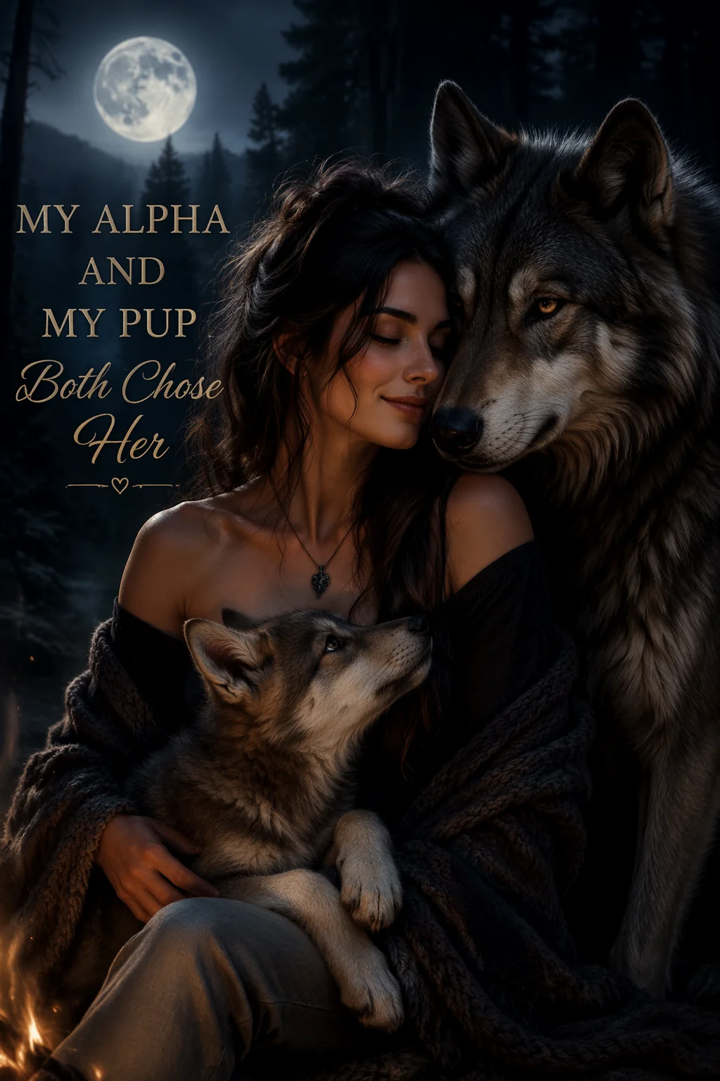 My Alpha and My Pup Both Chose Her Novel Cover