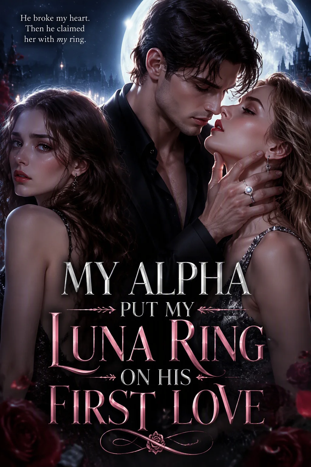 My Alpha Put My Luna Ring on His First Love Novel Cover