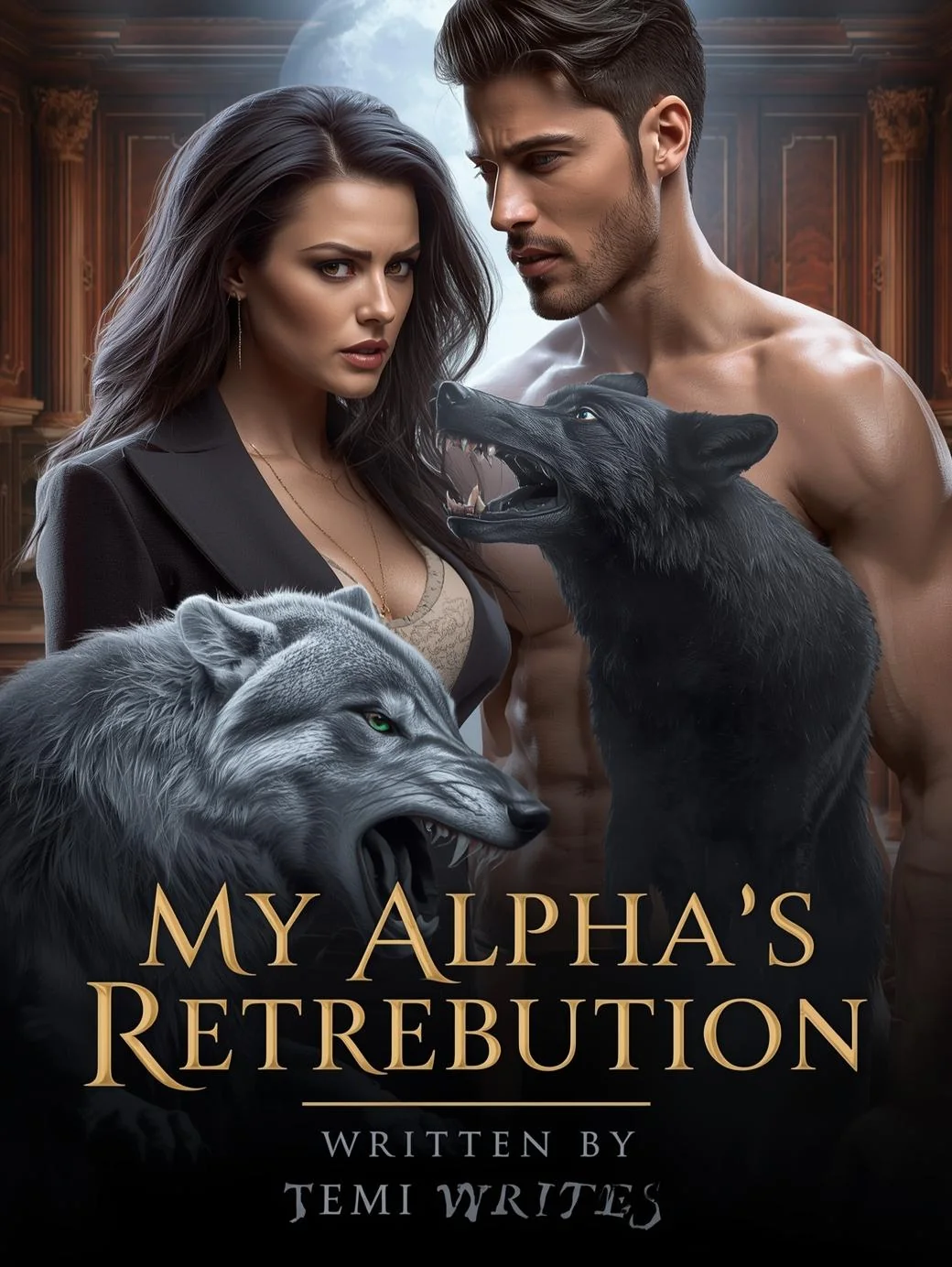 My Alpha's Retribution Novel Cover