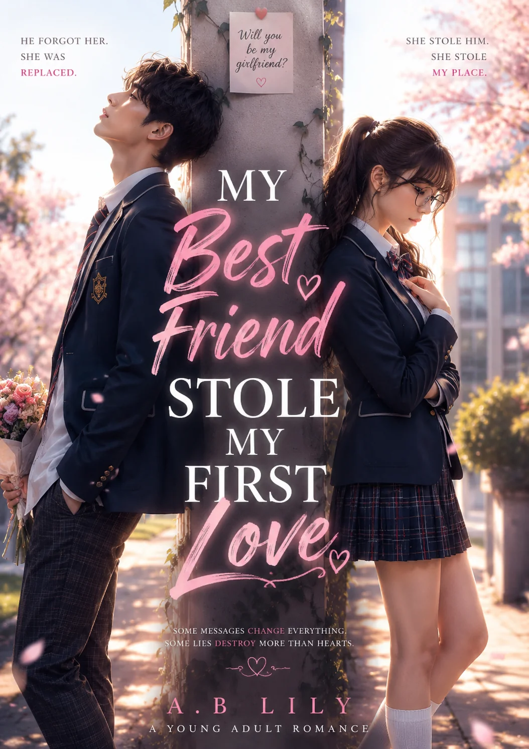 My Best Friend Stole My First Love Novel Cover