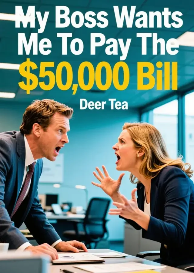 My Boss Wants Me To Pay The $50,000 Bill