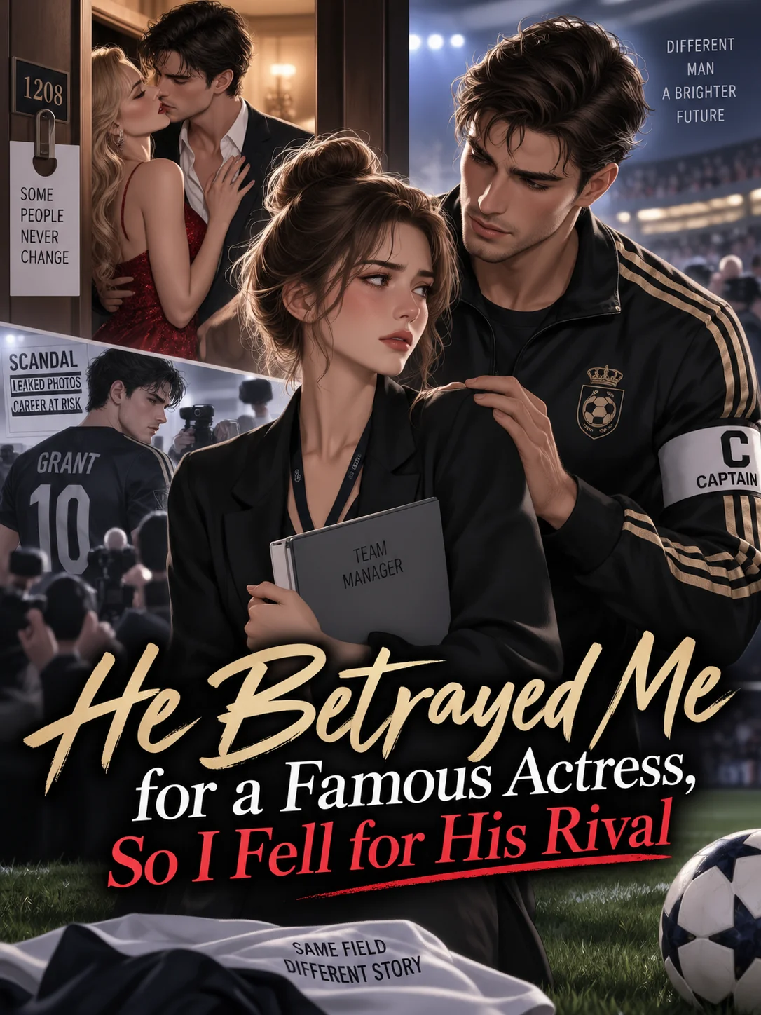 My Football Star Betrayed Me, So I Chose His Rival Novel Cover