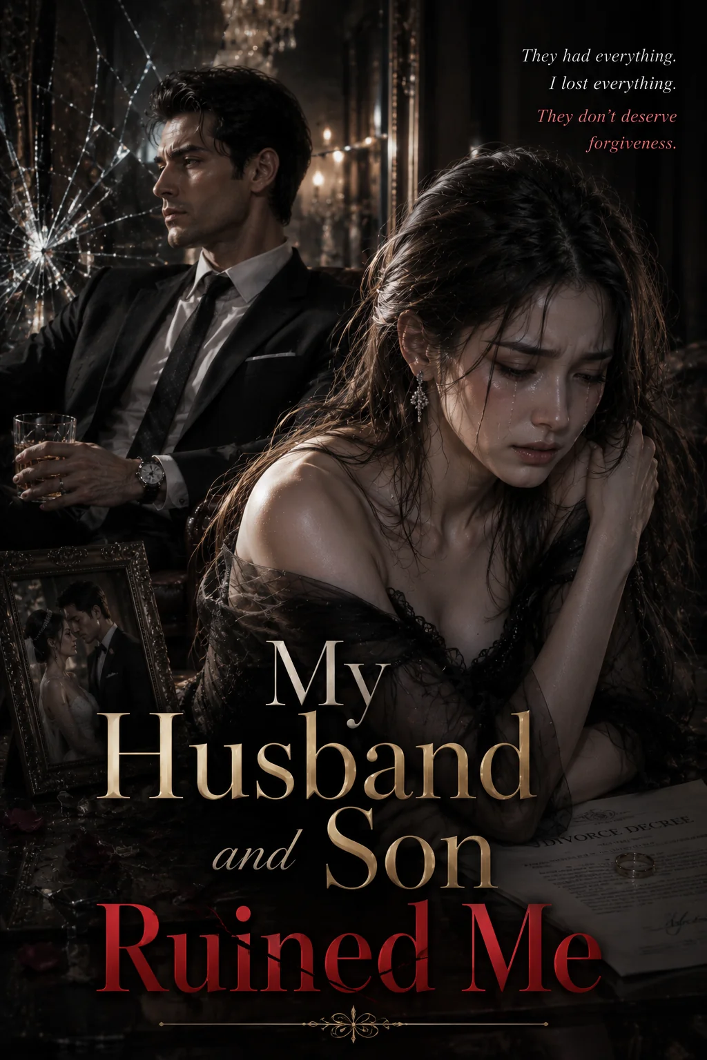 My Husband and Son Ruined Me Novel Cover