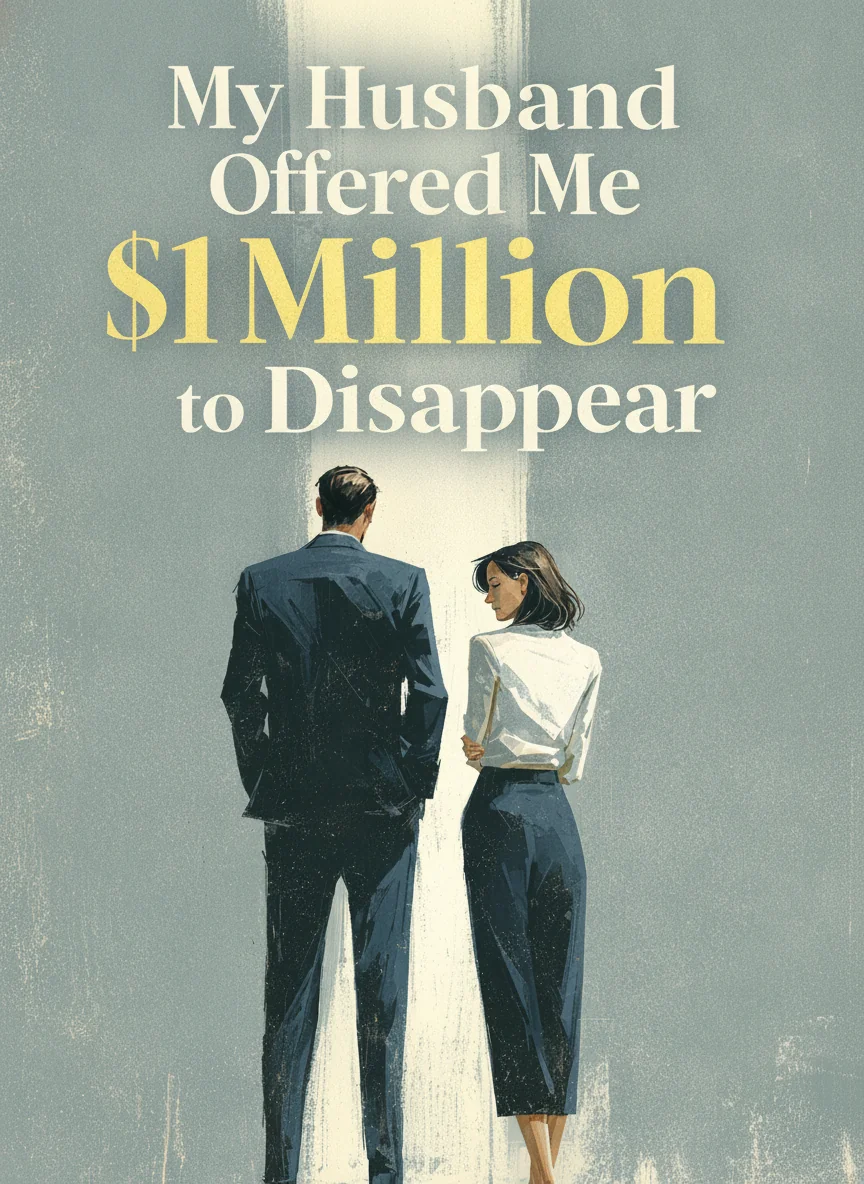 My Husband Offered Me $1 Million to Disappear Novel Cover