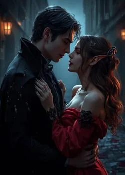 MY LOVER IS A VAMPIRE Novel Cover