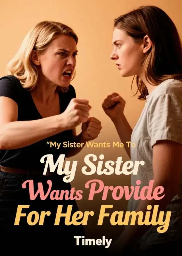 My Sister Wants Me To Provide For Her Family Novel Cover