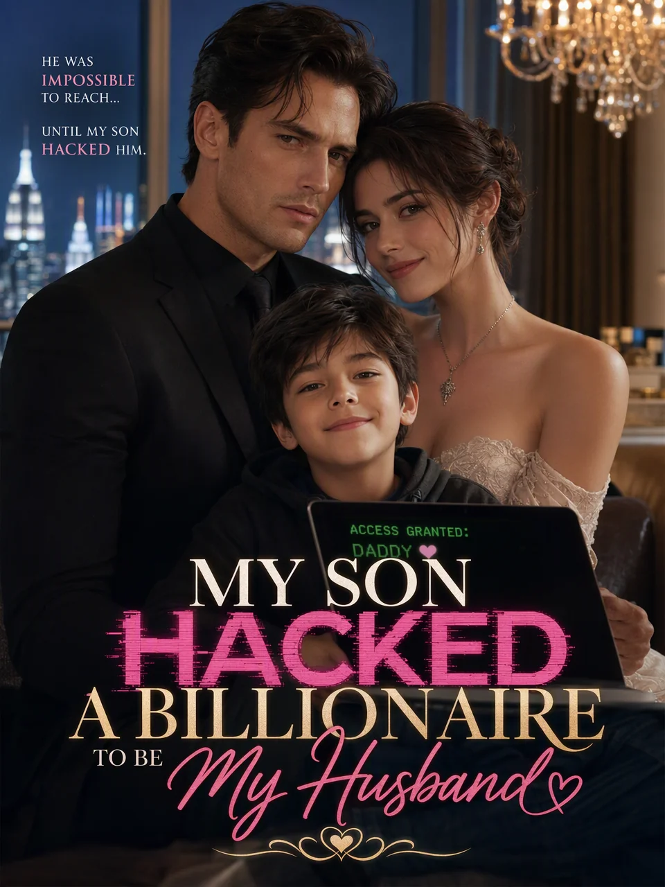 My Son Hacked a Billionaire to Be My Husband Novel Cover