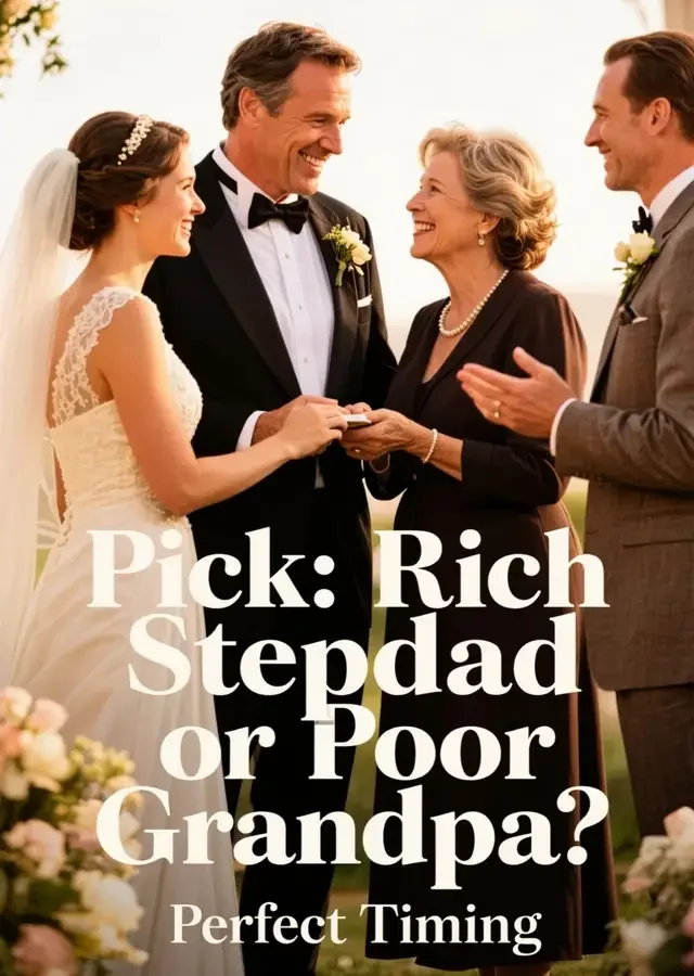 Pick: Rich Stepdad or Poor Grandpa? Novel Cover