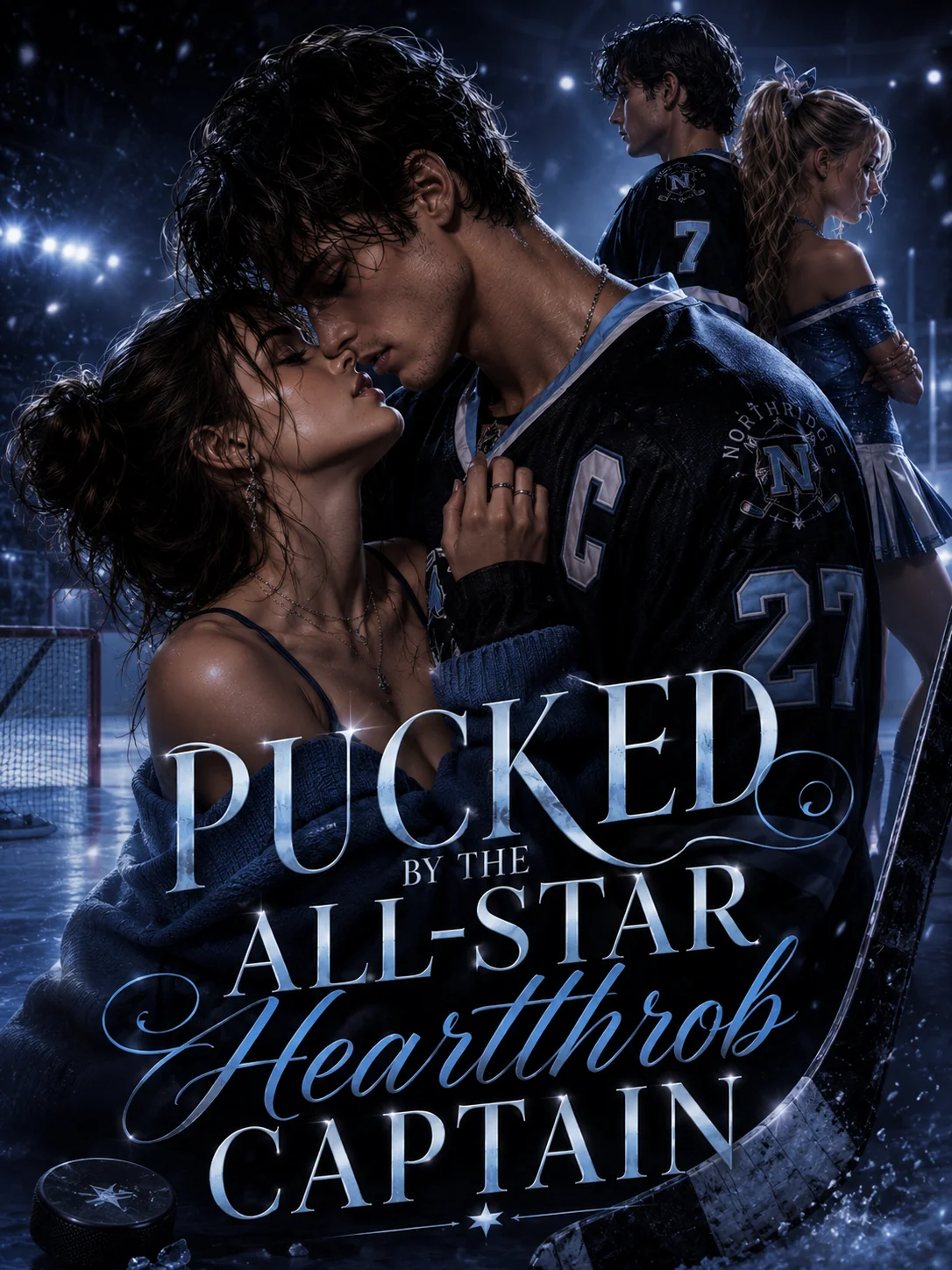 PUCKED BY THE ALL STAR HEARTTHROB CAPTAIN Novel Cover