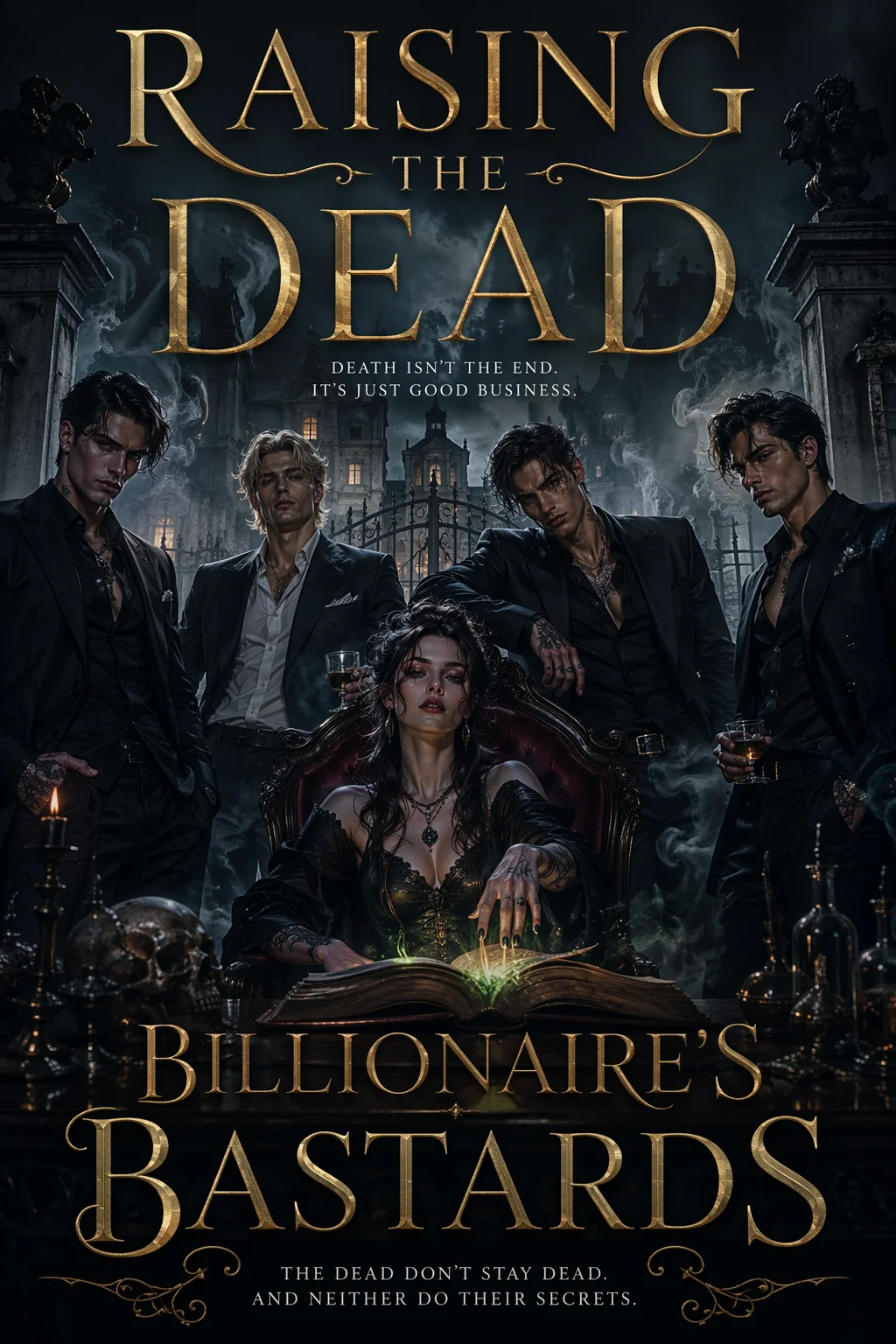 Raising the Dead Billionaire's Bastards Novel Cover
