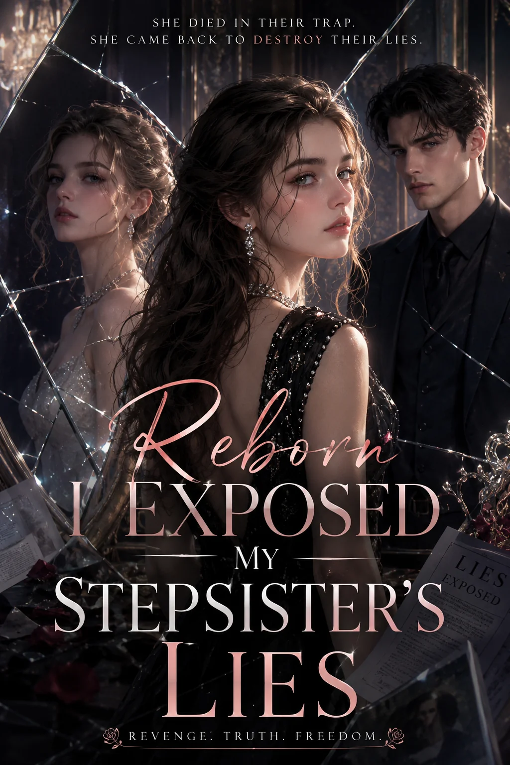 Reborn I Exposed My Stepsister’s Lies Novel Cover