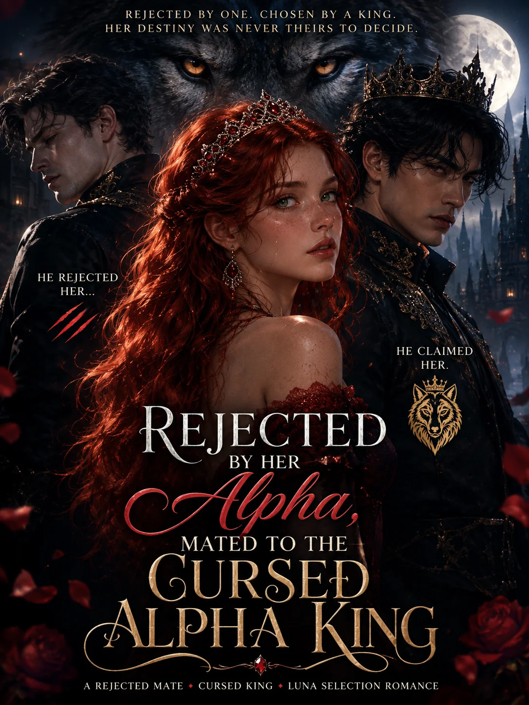 Rejected by Her Alpha, Mated to the Cursed Alpha King