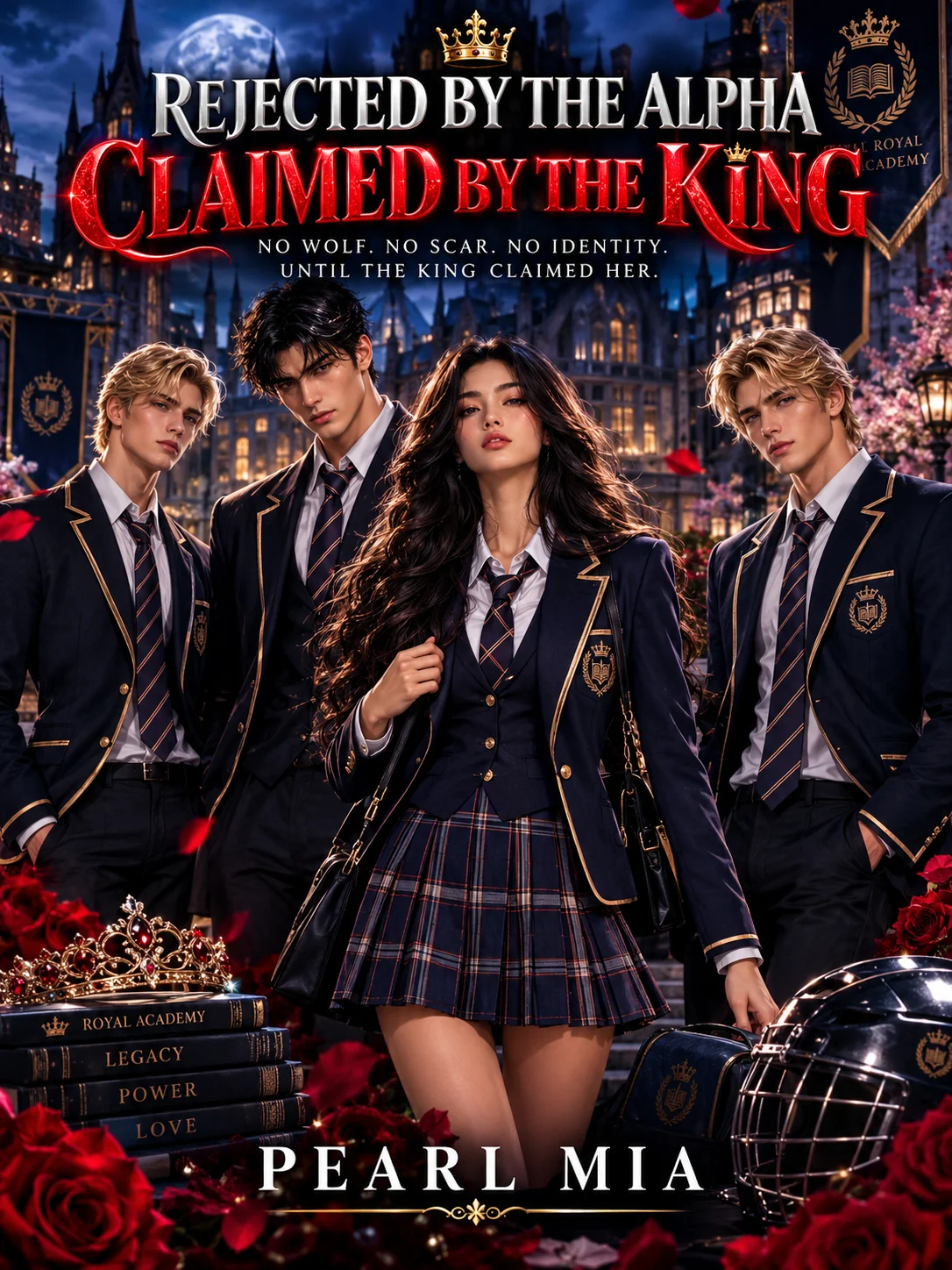 Rejected by the Alpha Claimed by the King Novel Cover