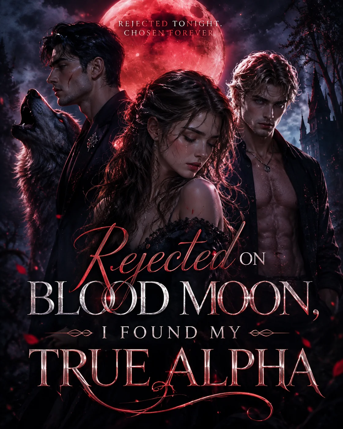 Rejected On Blood Moon, I Found My True Alpha Novel Cover