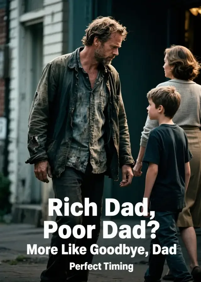 Rich Dad, Poor Dad? More Like Goodbye, Dad Novel Cover