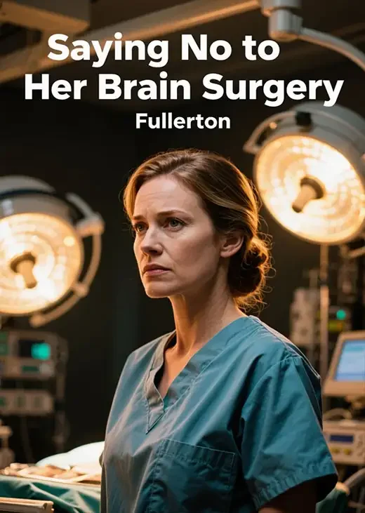 Saying No to Her Brain Surgery Novel Cover