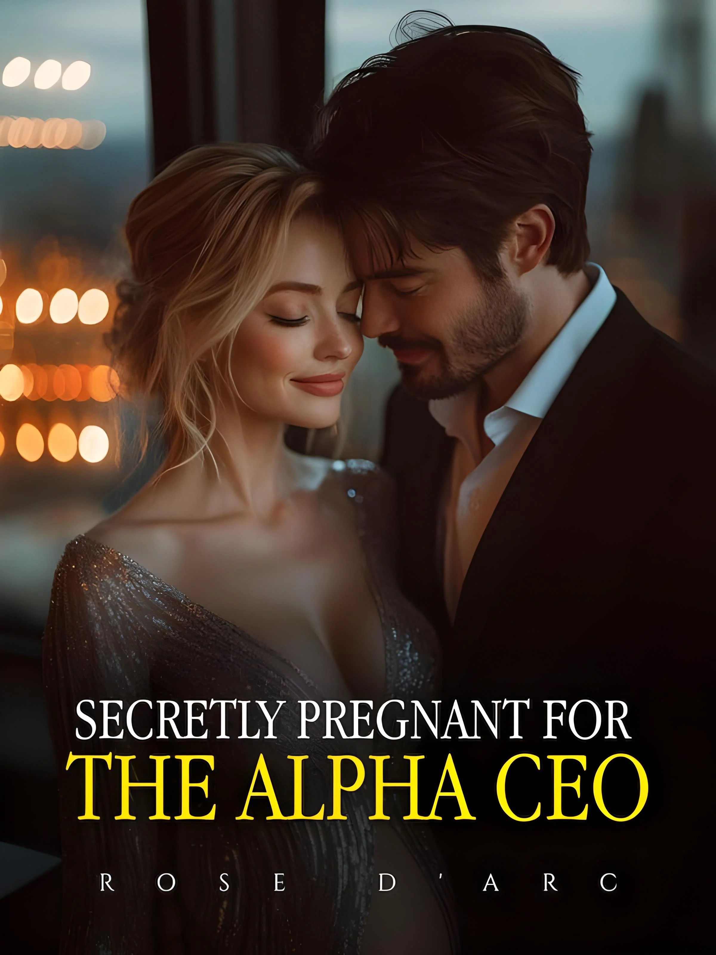 Secretly Pregnant for The Alpha CEO Novel Cover