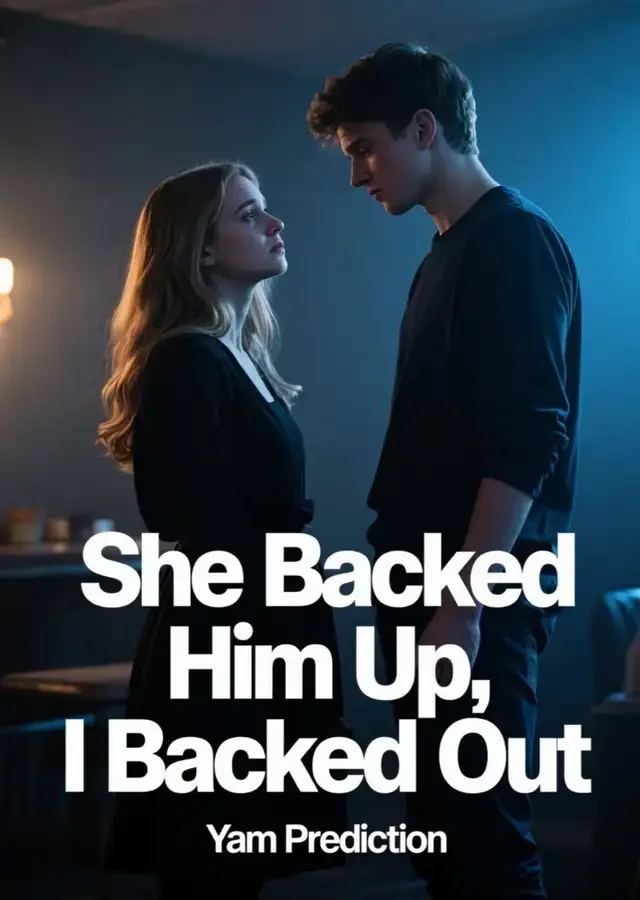 She Backed Him Up, I Backed Out Novel Cover