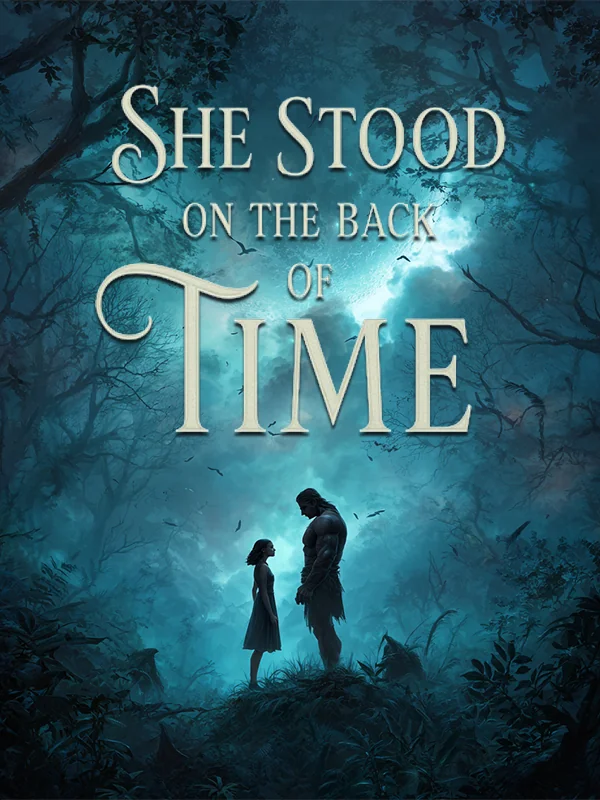 She stood on the back of time Novel Cover