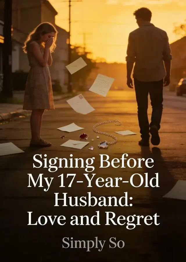 Signing Before My 17-Year-Old Husband: Love and Regret Novel Cover