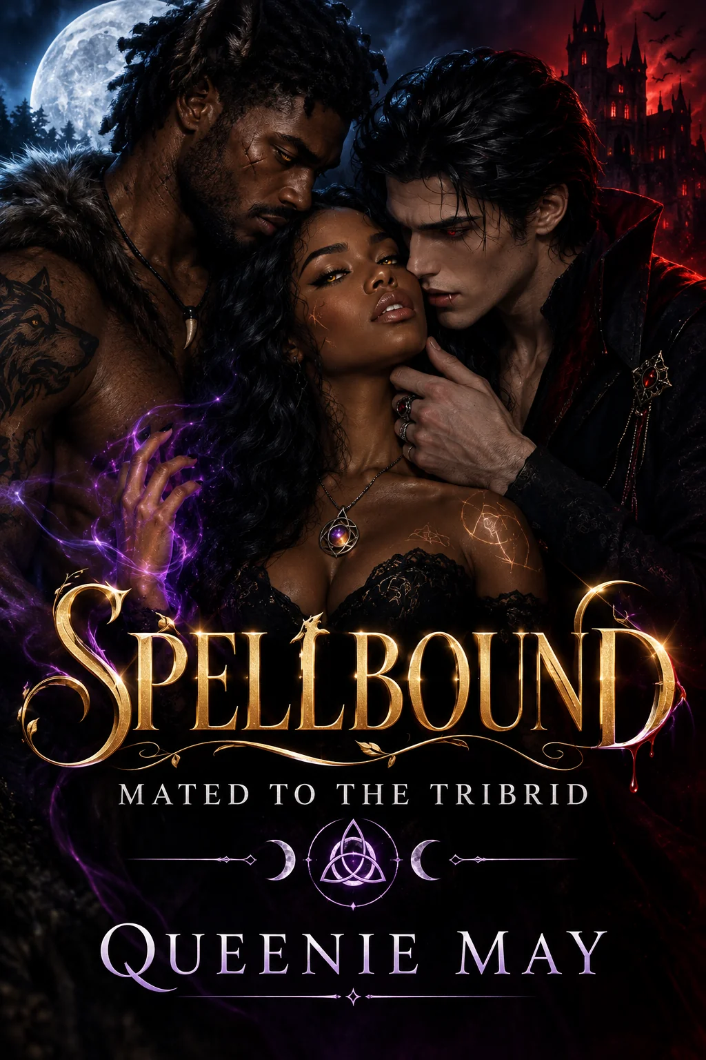 Spellbound: Mated To The Tribrid Novel Cover
