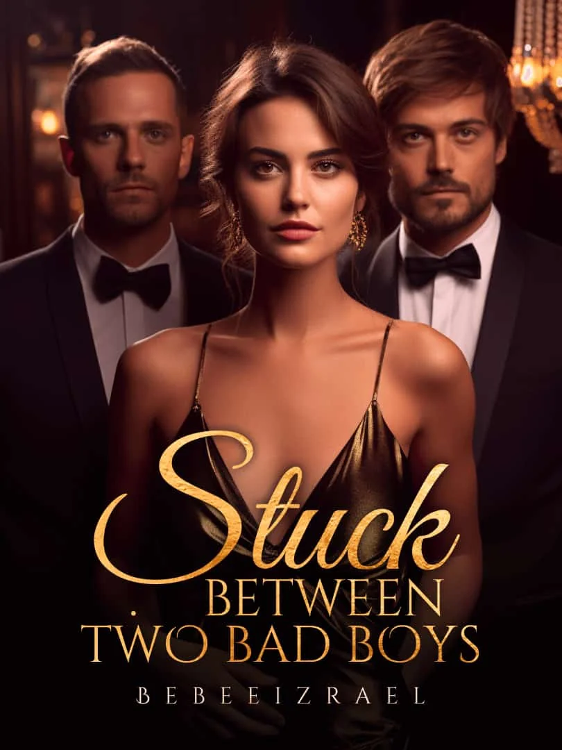 Stuck between two bad boys Novel Cover
