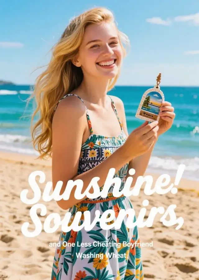 Sunshine, Souvenirs, and One Less Cheating Boyfriend Novel Cover