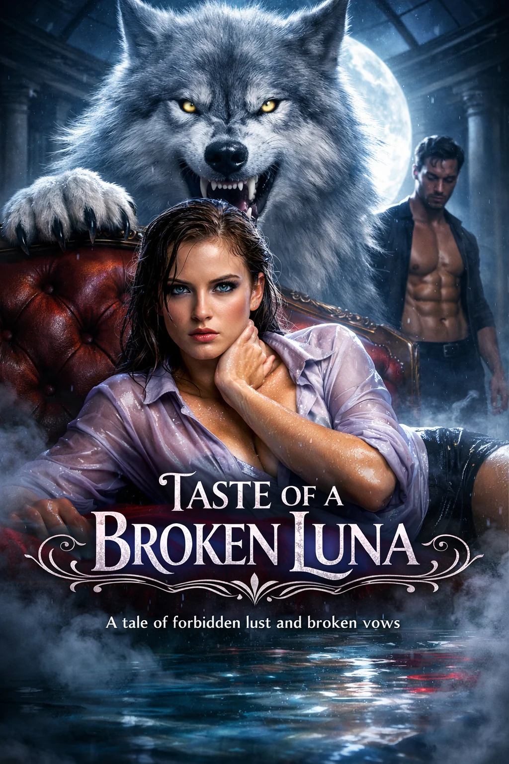 TASTE OF A BROKEN LUNA Novel Cover