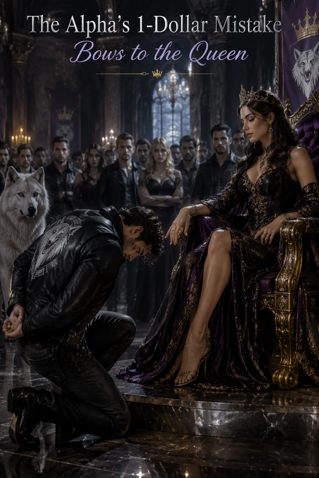 The Alpha's 1-Dollar Mistake Bows to the Queen Novel Cover