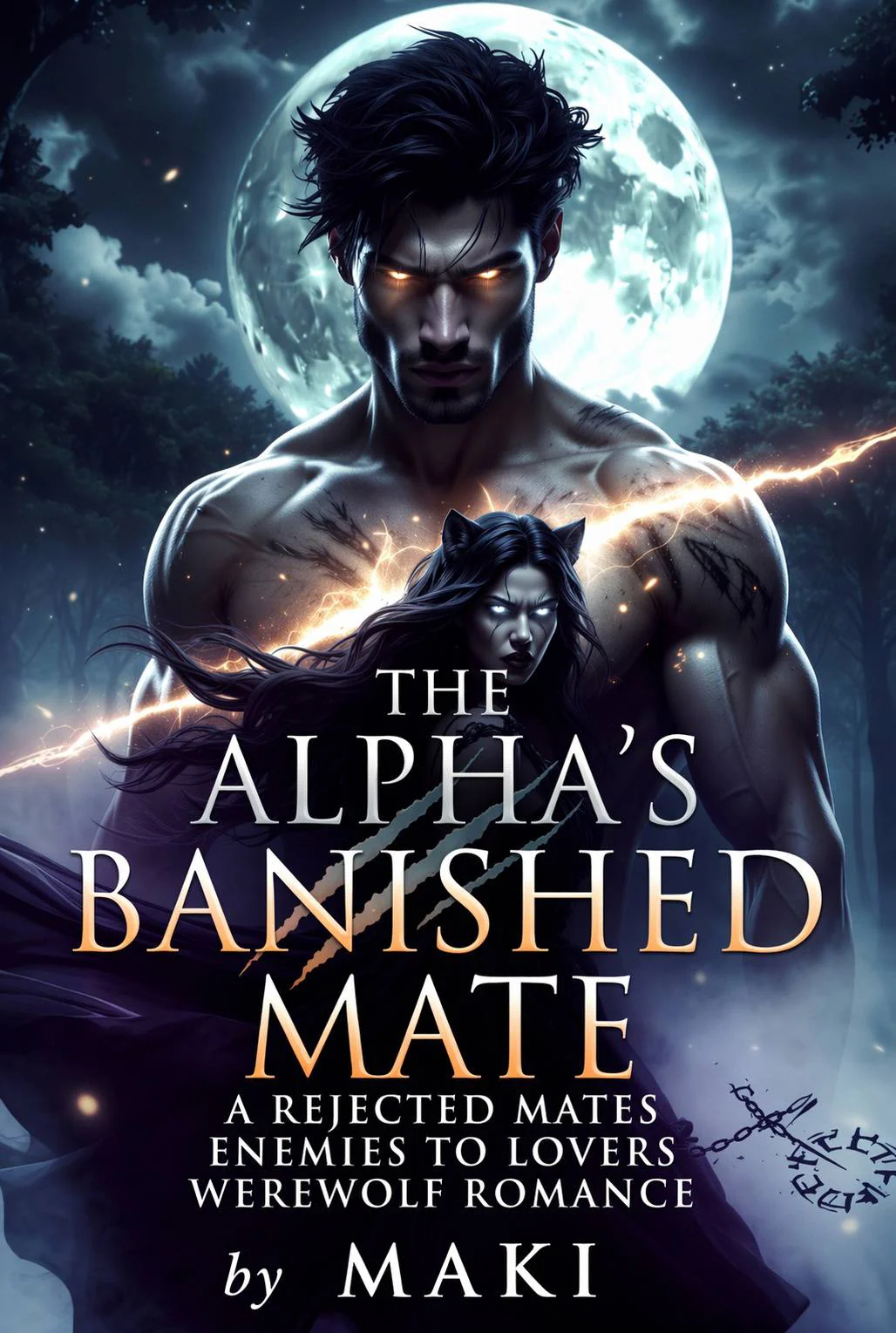 The Alpha's Banished Mate  Novel Cover