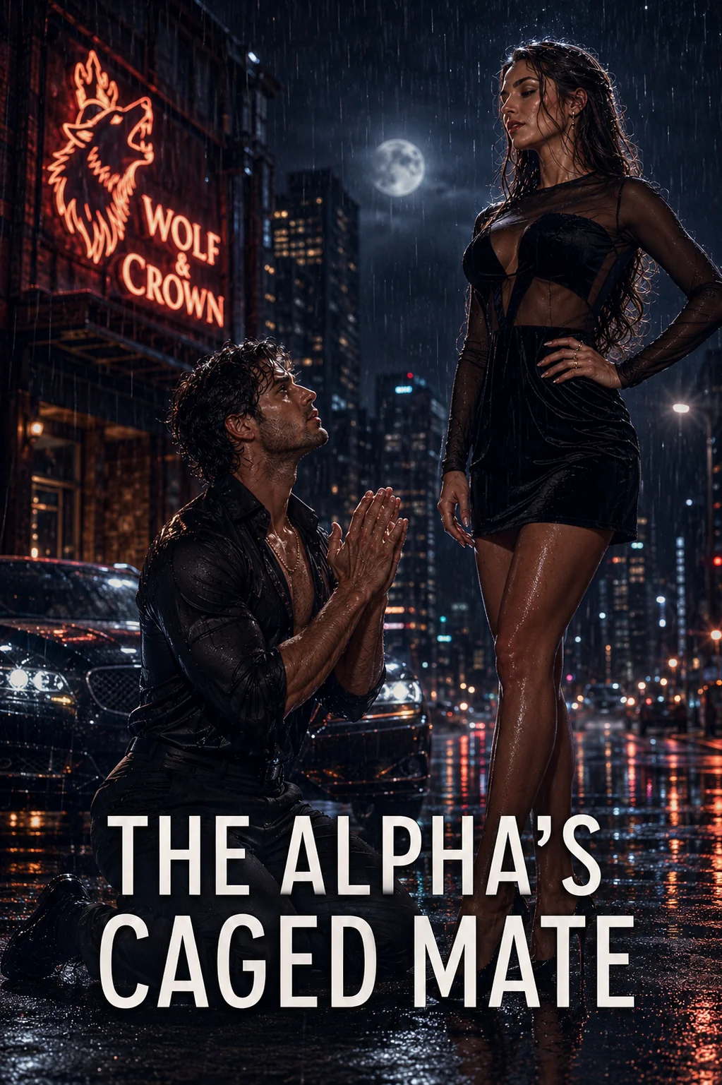The Alpha's Caged Mate Novel Cover