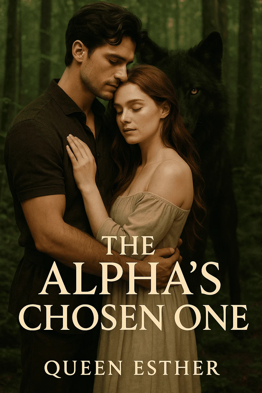 The Alpha's chosen one  Novel Cover