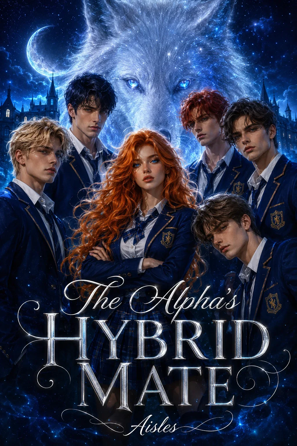 The Alpha’s Hybrid Mate Novel Cover