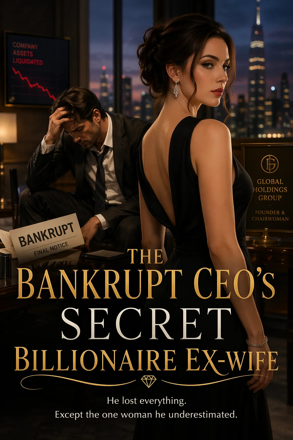 The Bankrupt CEO's Secret Billionaire Ex-Wife Novel Cover